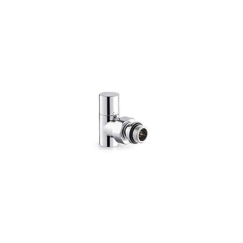 foto del prodotto rubinetto del radiatore 15 x 21 angolo cromo