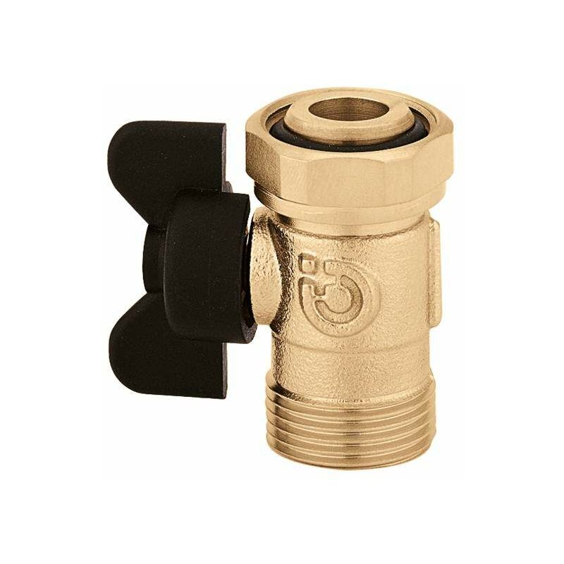 foto del prodotto rubinetto di intercettazione a sfera caleffi 385 23 p. 1,5m x f con leva