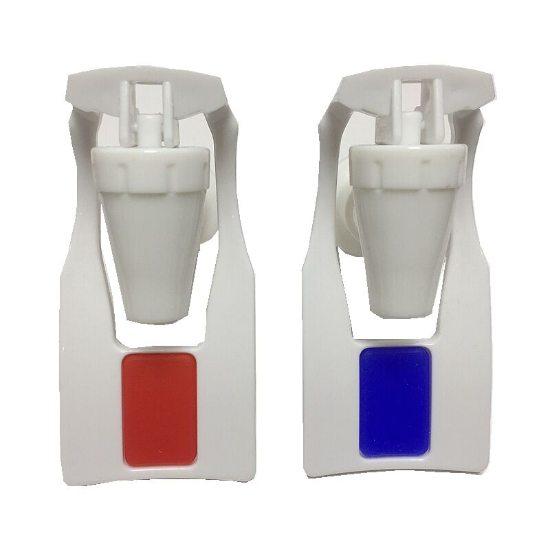 foto del prodotto rubinetto di raffreddamento ad acqua, erogatore d acqua in plastica, rubinetto pulito, adatto per rubinetto di acqua calda e fredda, adattatore di