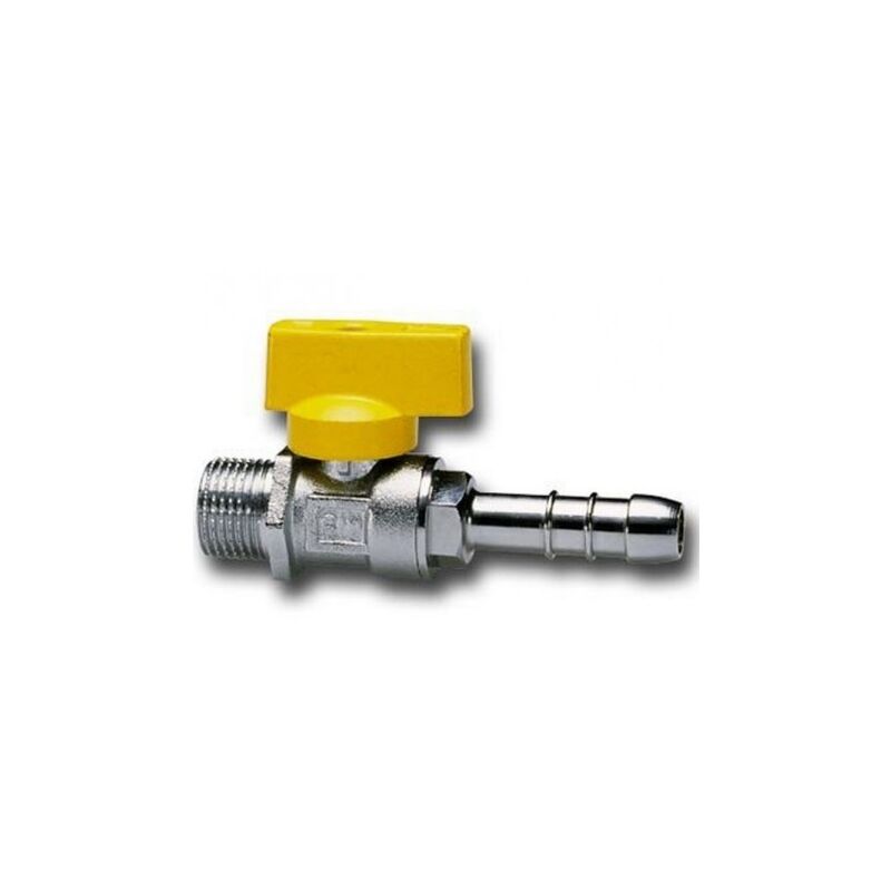 foto del prodotto rubinetto diritto gas maschio portagomma 1 2 x 9