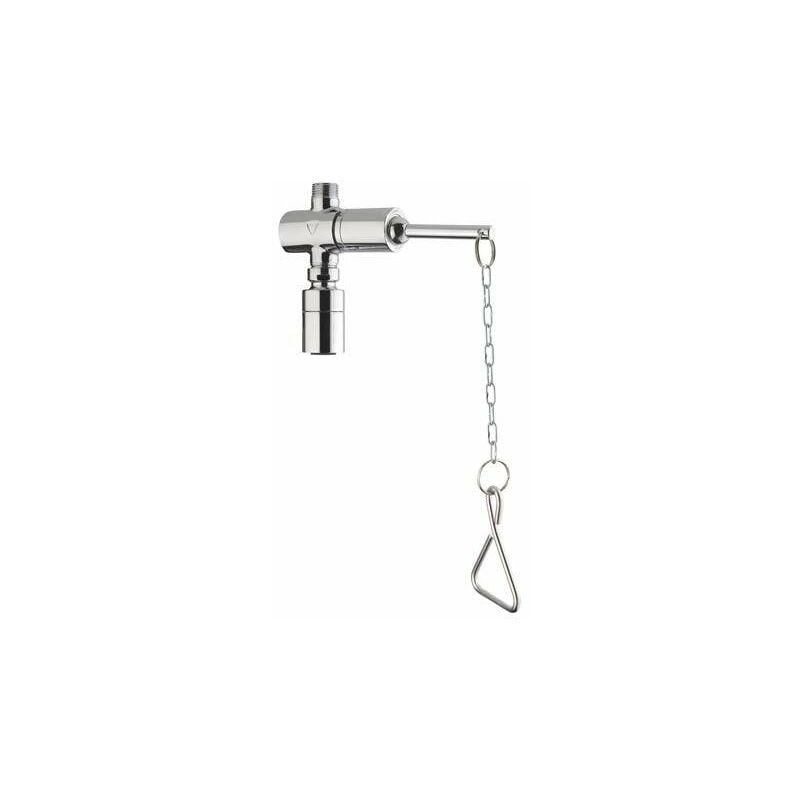 foto del prodotto rubinetto doccia con comando a catenella e soffione idral modern 09030 1 cromo