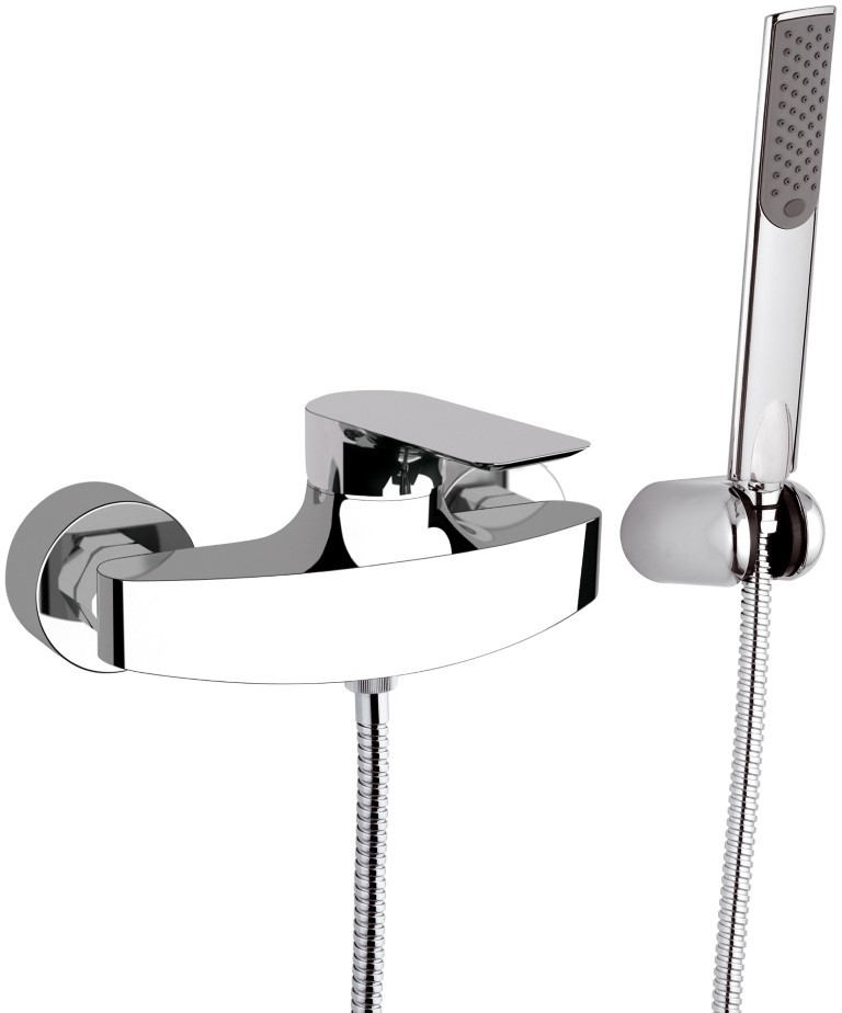 foto del prodotto rubinetto doccia esterno con kit doccia serie infinity