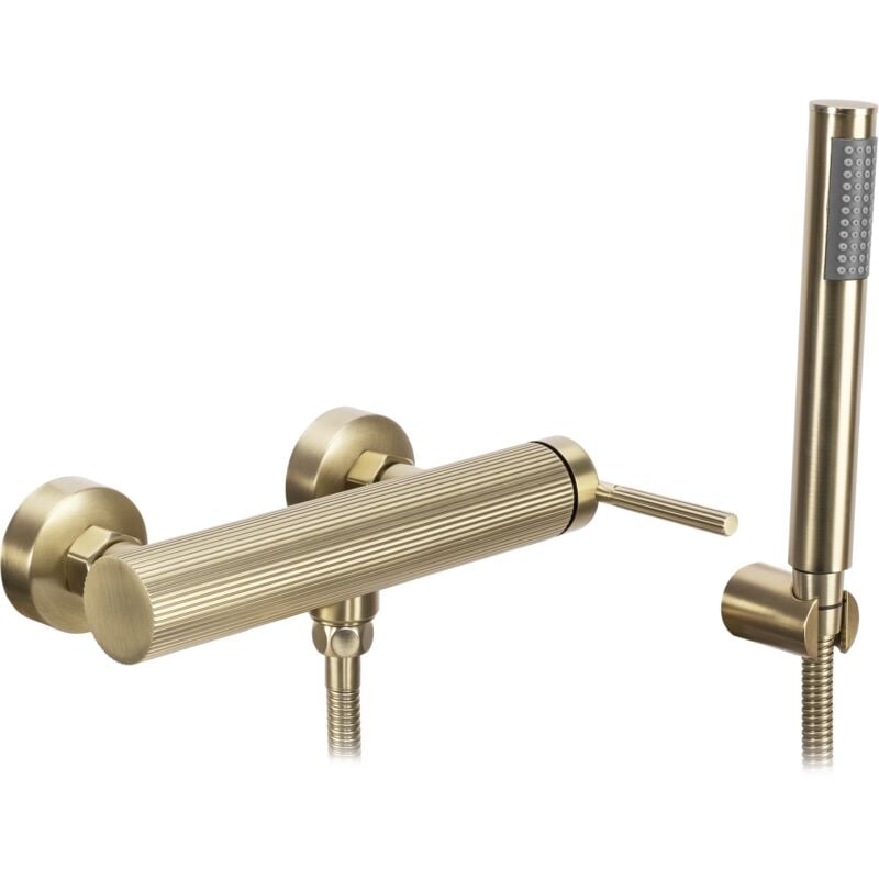foto del prodotto rubinetto doccia rea argon brush gold