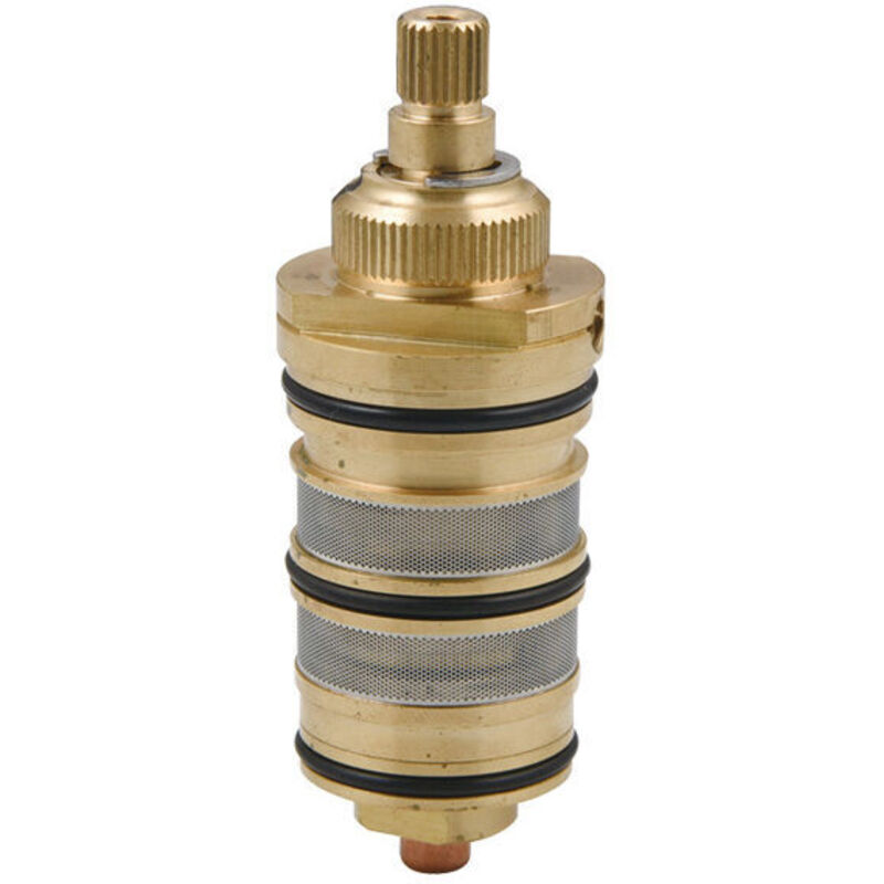 foto del prodotto rubinetto doccia termostatico in ottone con cartuccia e maniglia per miscelatore doccia