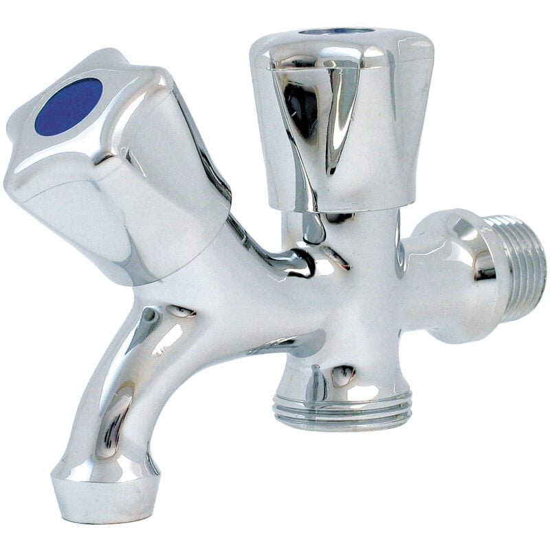 foto del prodotto rubinetto doppio pluvia per lavatrice 1 2-3 4 jg098v