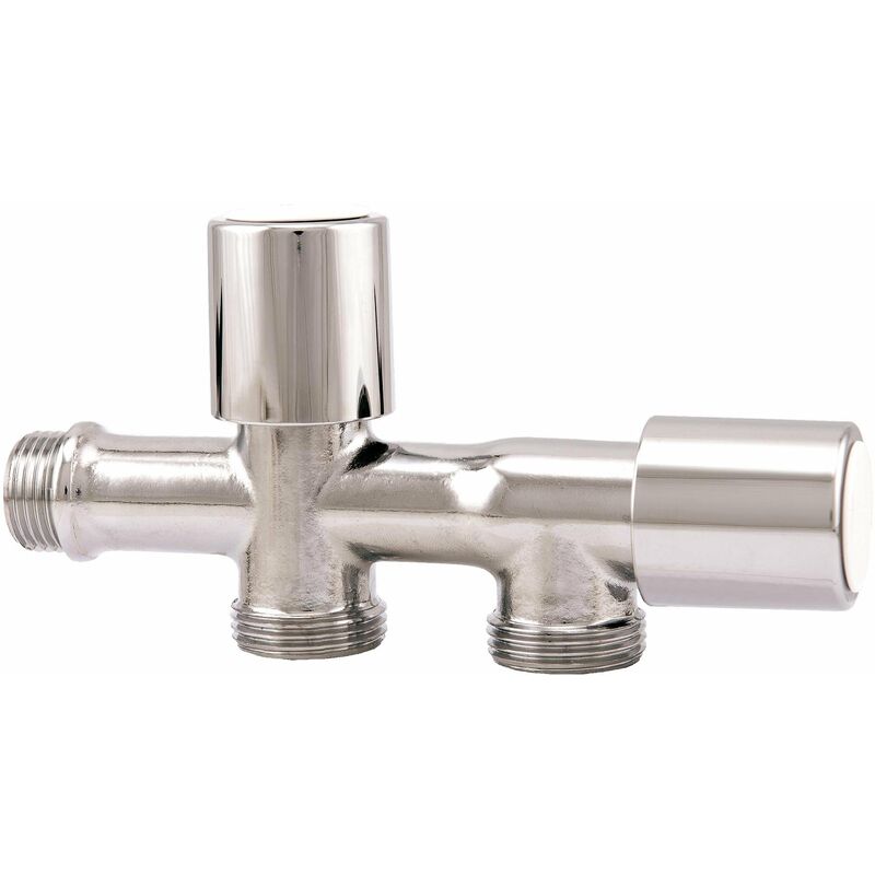 foto del prodotto rubinetto duplex uni attacco lavatrice misure gr. 1 2 x 3 4x34 2400012u