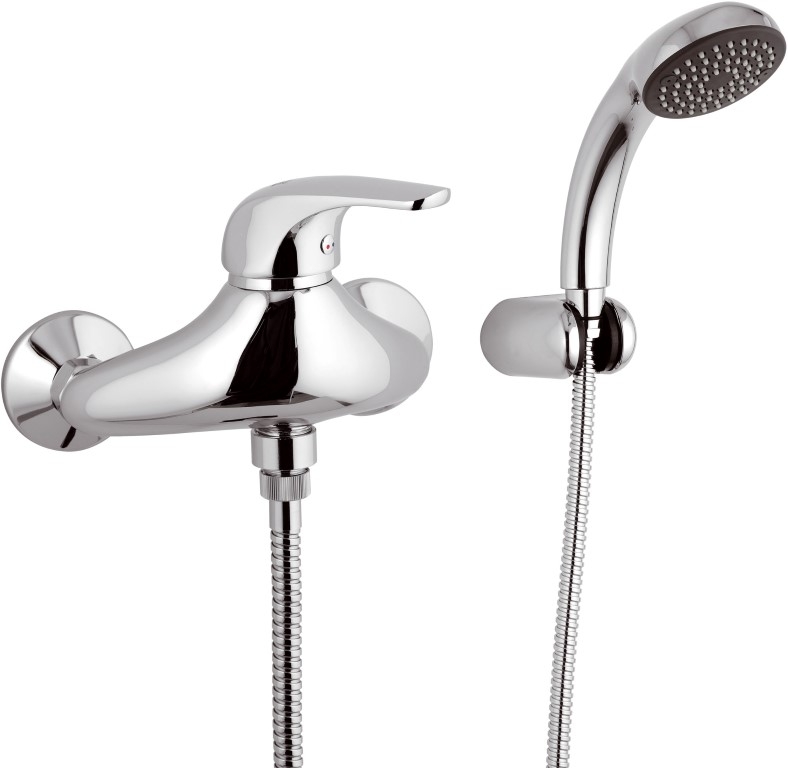 foto del prodotto rubinetto esterno per doccia con doccia duplex serie project
