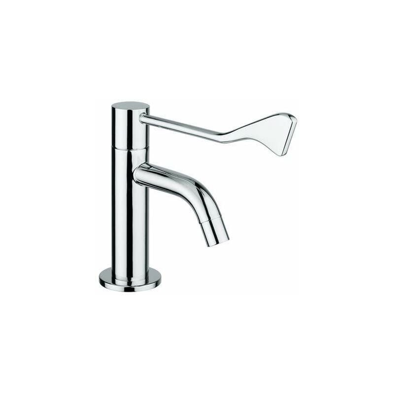foto del prodotto rubinetto lavabo con leva clinica per comando facilitato idral 02150 cromo