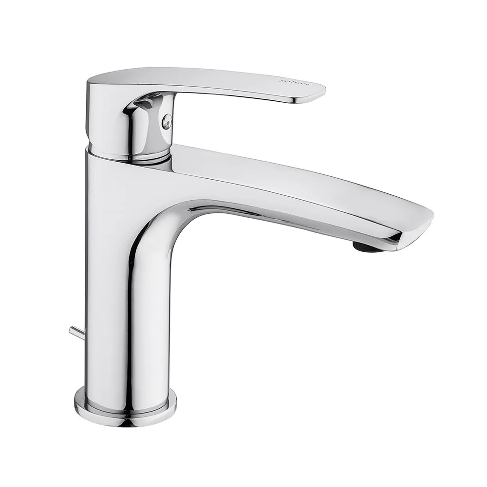 foto del prodotto rubinetto lavabo paffoni lime in ottone cromo scarico incluso