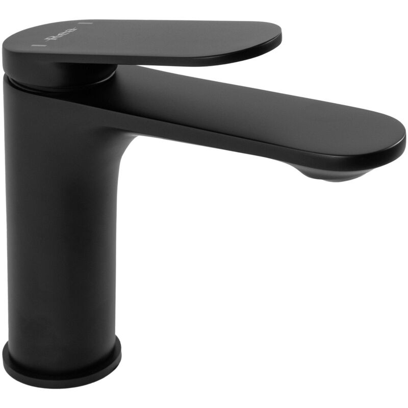 foto del prodotto rubinetto lavabo rea marco nero basso