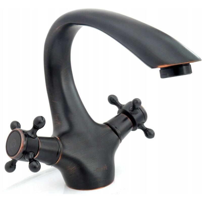 foto del prodotto rubinetto lavabo rea retro old black
