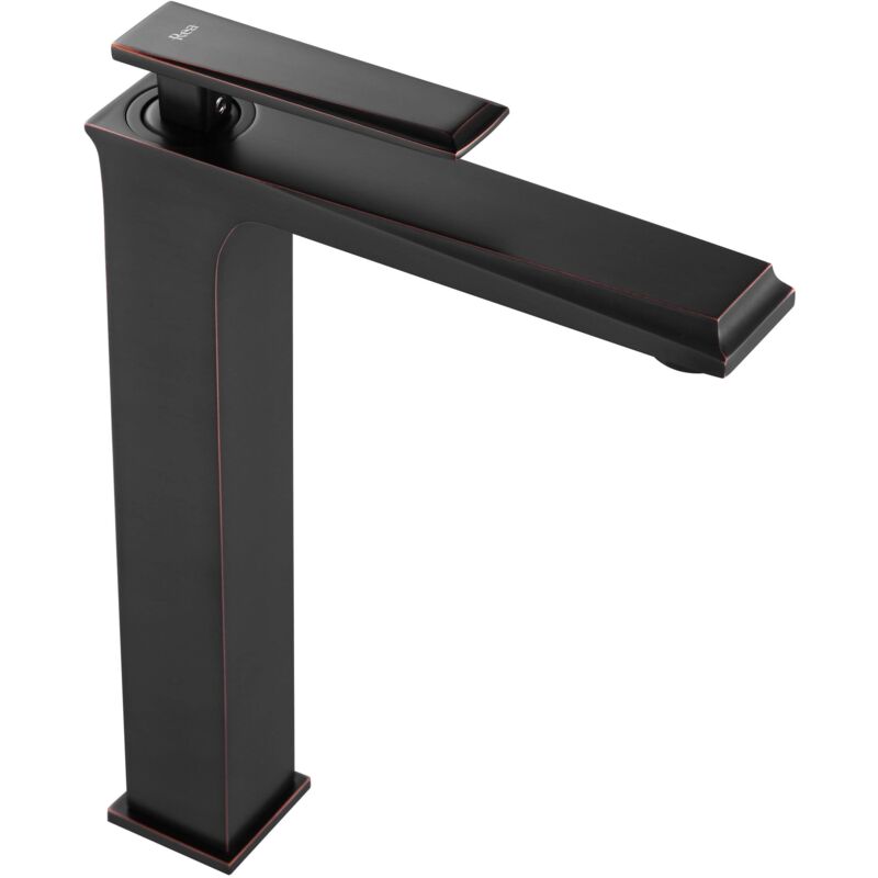 foto del prodotto rubinetto lavabo rea romano old black high
