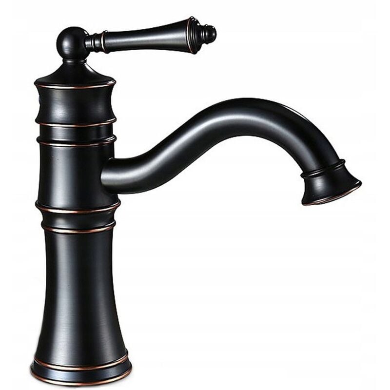 foto del prodotto rubinetto lavabo rea vintage old black low