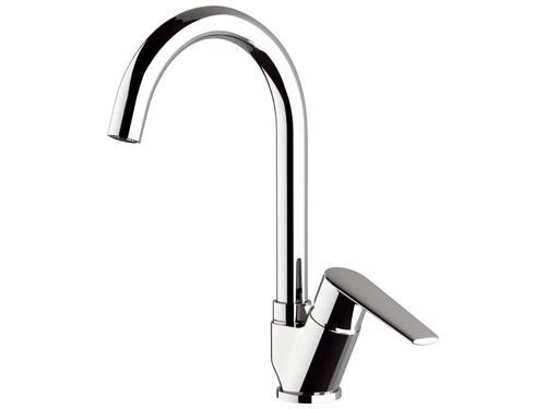 foto del prodotto rubinetto lavello cucina con bocca alta girevole, serie vanity