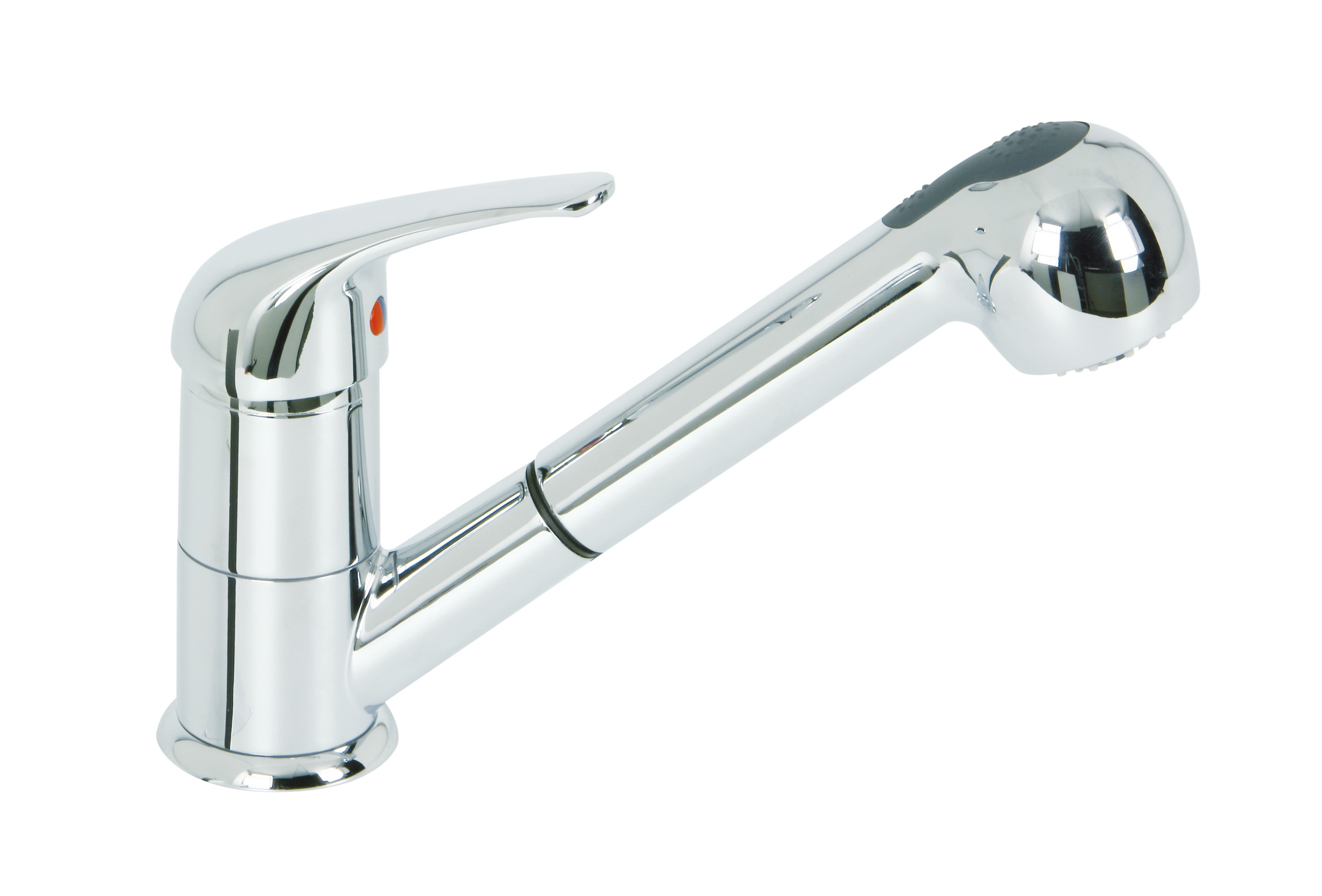 foto del prodotto rubinetto lavello monoforo con doccia estraibile