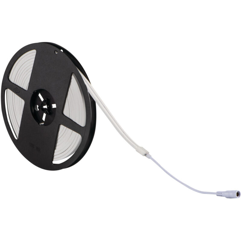 foto del prodotto rubinetto led neon ip65 5m 12w m bianco freddo flessibile 24 24v