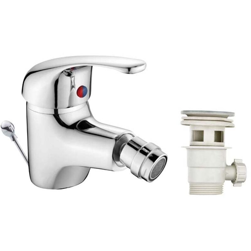 foto del prodotto rubinetto miscelatore bidet serie katia, cartuccia ceramica 40 mm