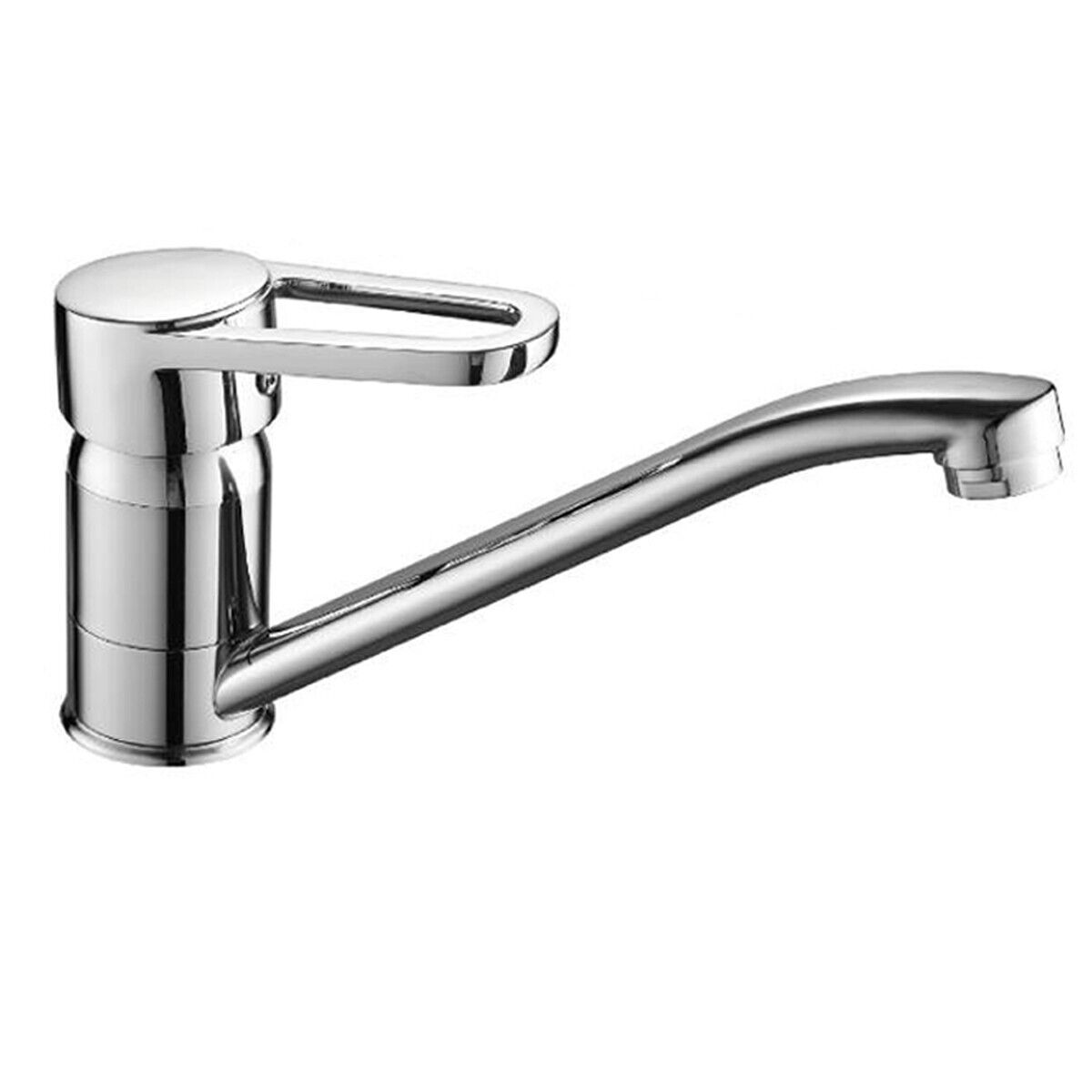 foto del prodotto rubinetto miscelatore cromato casa cucina lavabo lavandino kit montaggio 8564