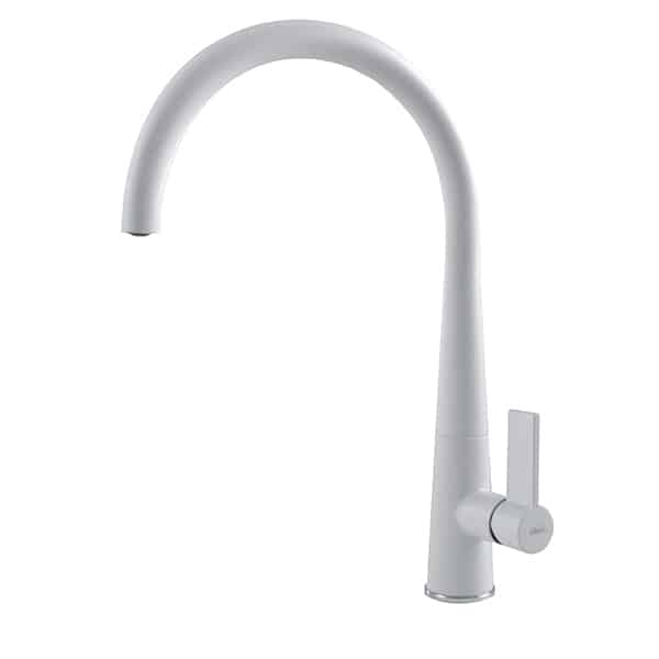 foto del prodotto rubinetto miscelatore cucina elleci athena granitek bianco mgkath68