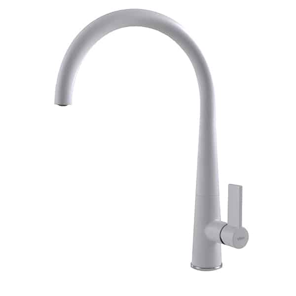 foto del prodotto rubinetto miscelatore cucina elleci athena metaltek grigio aluminium mmkath79