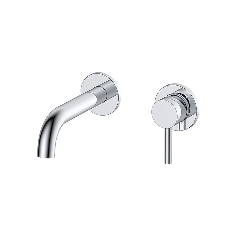 foto del prodotto rubinetto miscelatore da incasso 2 fori a parete pizo