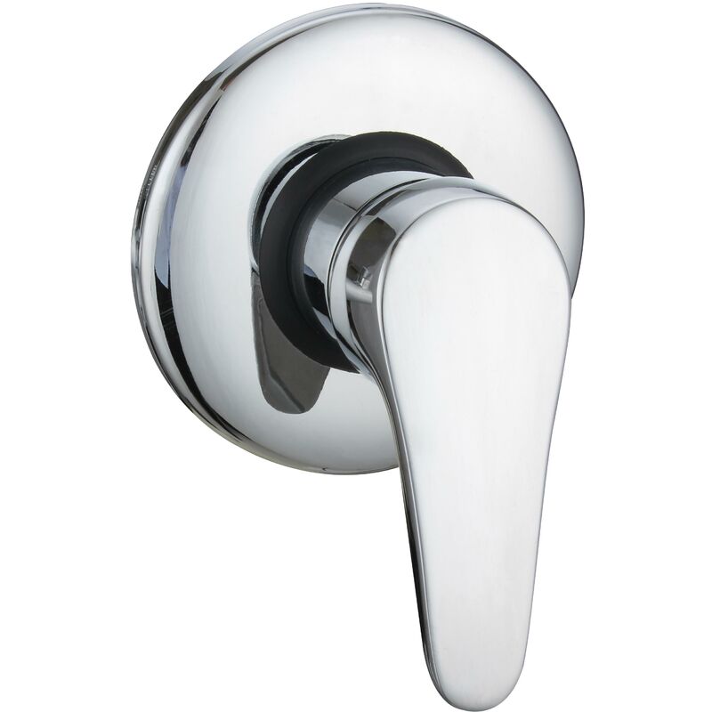 foto del prodotto rubinetto miscelatore da incasso per doccia idrobric serie mia, cromato, diametro 40 mm, idb scarub0773cr