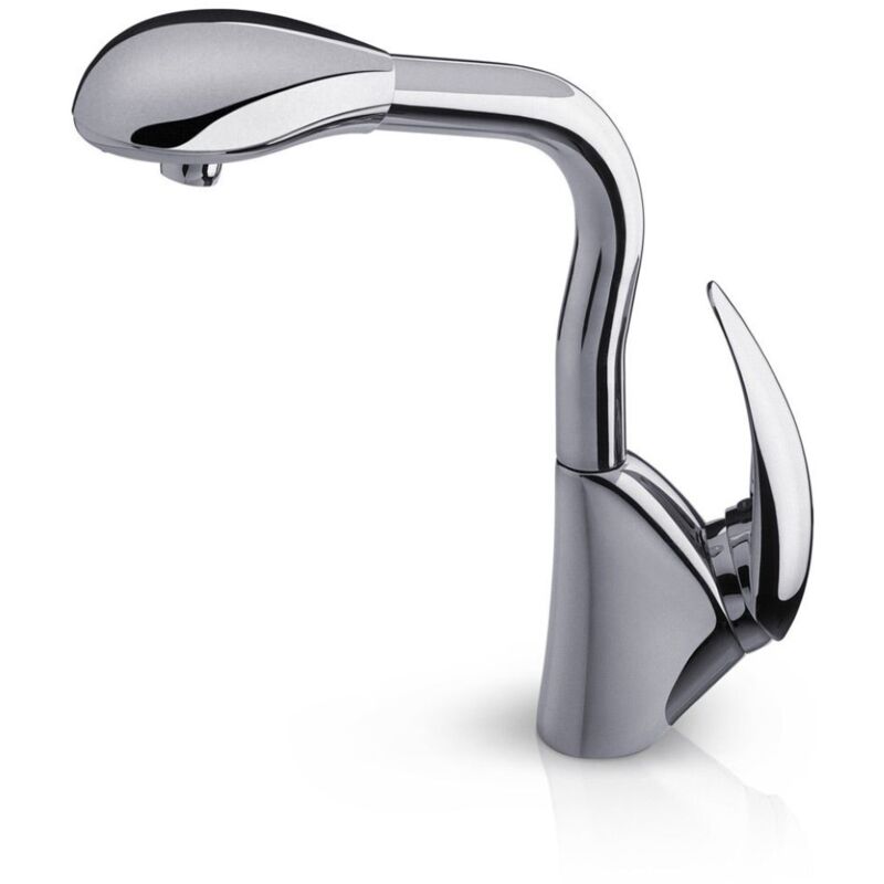 foto del prodotto rubinetto miscelatore elettrico lavello joy cromo a batteria dmp electronics