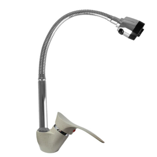 foto del prodotto rubinetto miscelatore flessibile casa lavandino cucina montaggio pietra jh8195w