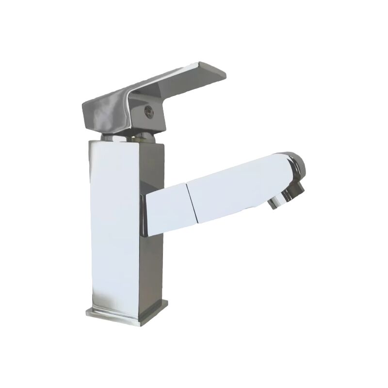 foto del prodotto rubinetto miscelatore lavabo con doccia estraibile