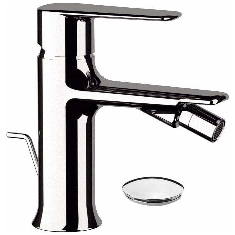 foto del prodotto rubinetto miscelatore monocomando bidet in ottone mariani armonia cromato