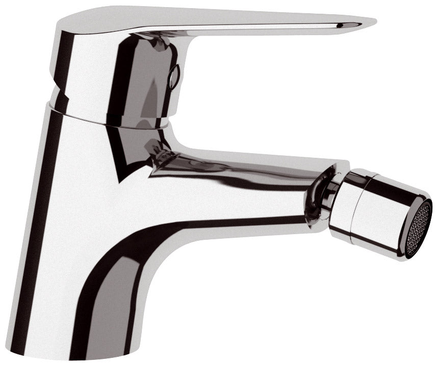 foto del prodotto rubinetto miscelatore monocomando bidet in ottone mariani essenza cromato