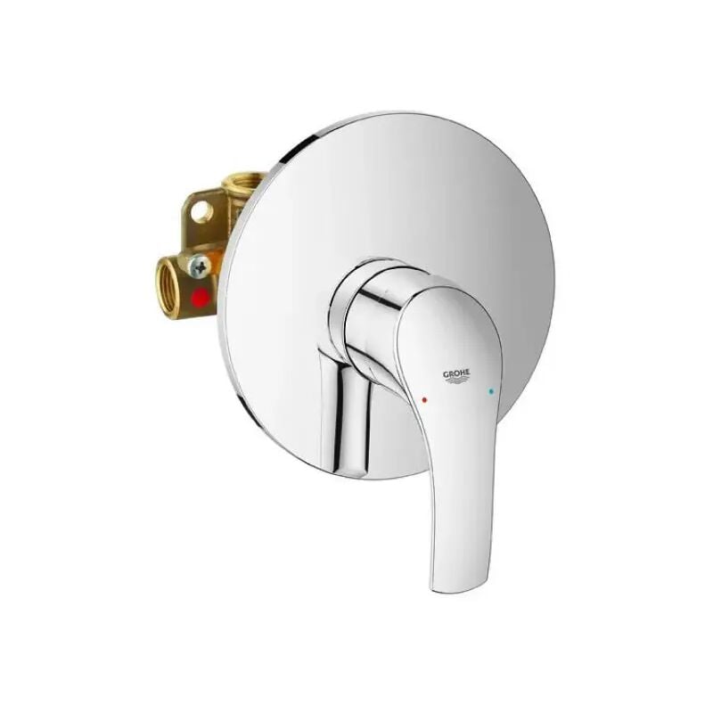 foto del prodotto rubinetto miscelatore monocomando cromato incasso doccia serie eurosmart new 1 2 grohe