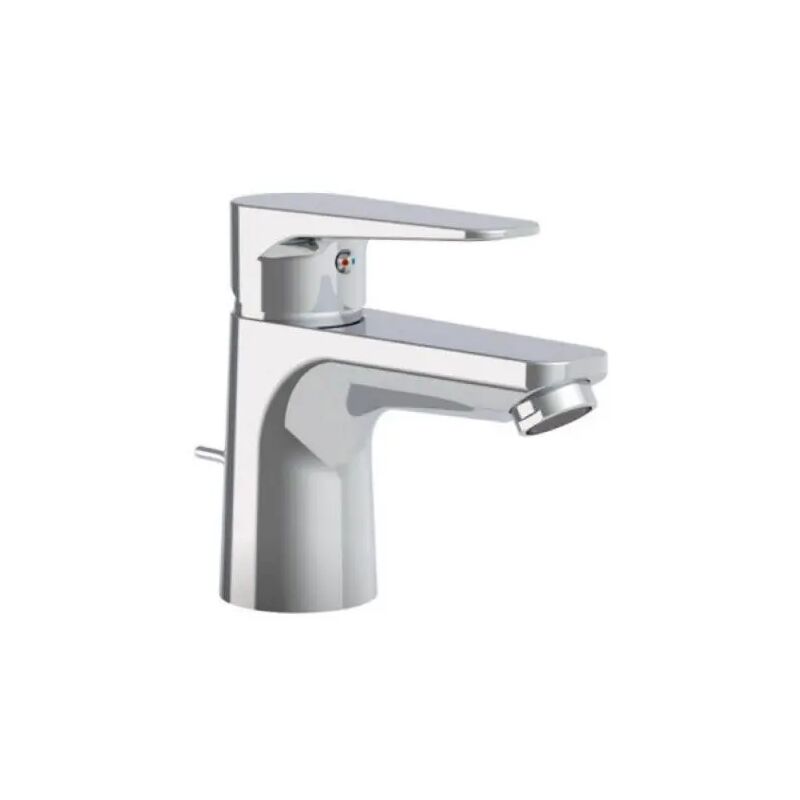 foto del prodotto rubinetto miscelatore monocomando cromato per lavabo serie orange scarico 11 4 paffoni