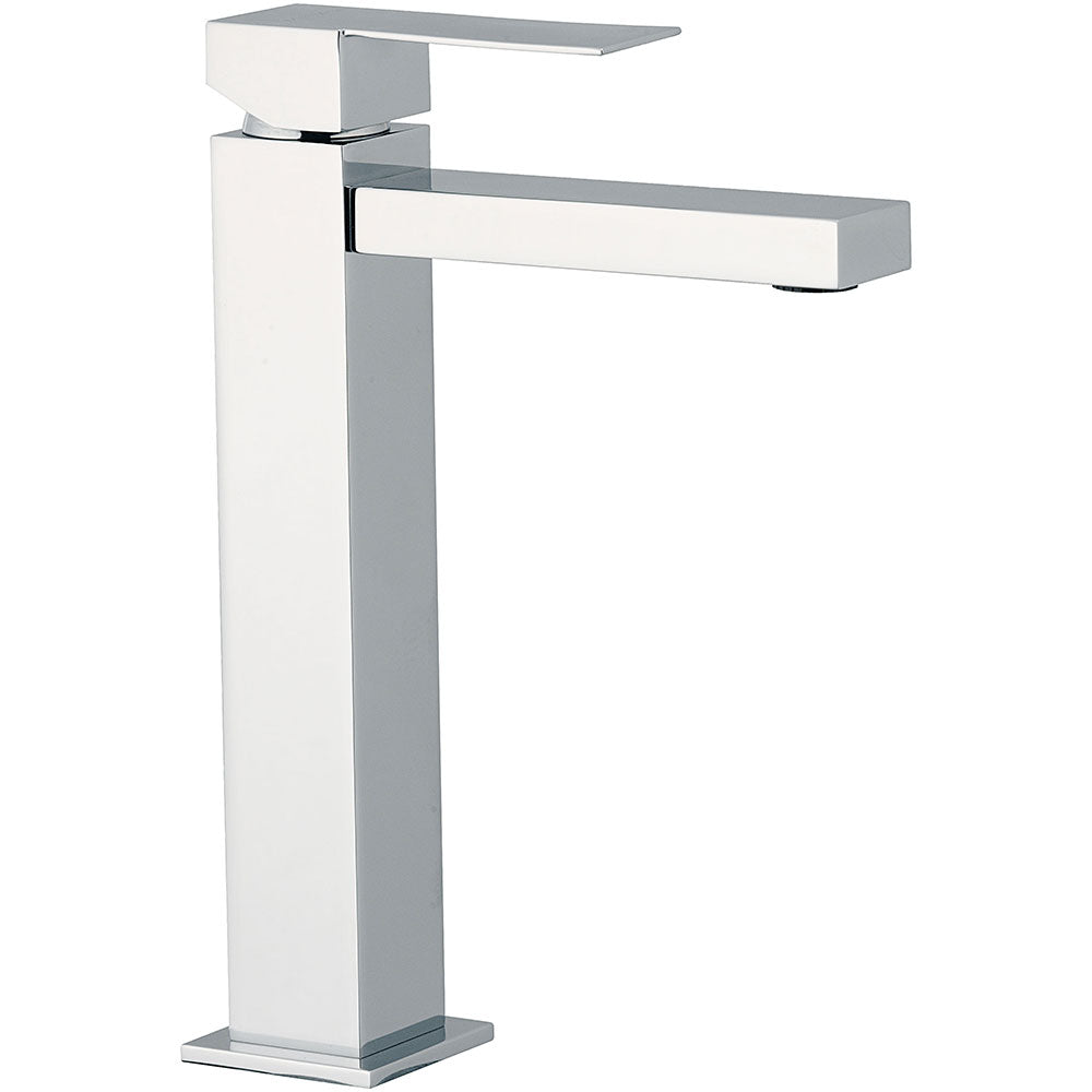 foto del prodotto rubinetto miscelatore monocomando lavabo alto in ottone mariani polar cromato