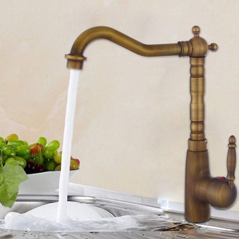 foto del prodotto rubinetto miscelatore monocomando per vasca da bagno, stile retr , miscelatore monocomando