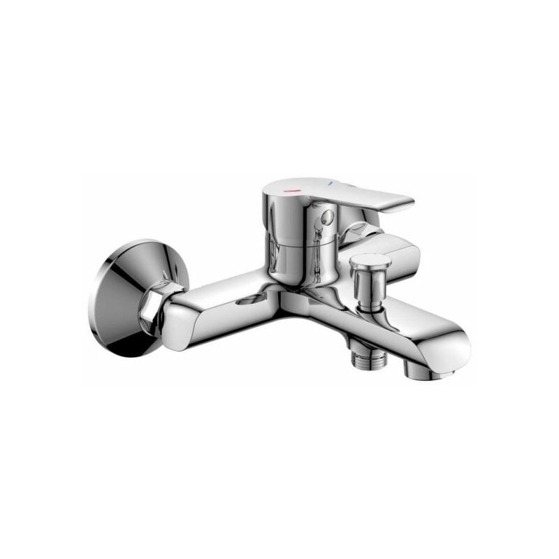 foto del prodotto rubinetto miscelatore ottone cromato per vasca da bagno doccia 1 2 roll 87107