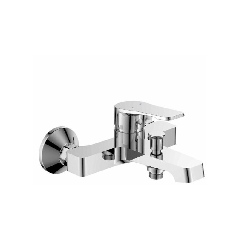 foto del prodotto rubinetto miscelatore vasca da bagno ottone cromato attacco doccia allure 87113