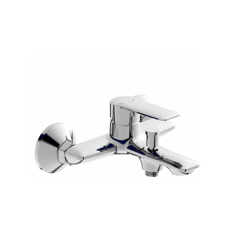 foto del prodotto rubinetto miscelatore vasca da bagno ottone cromato attacco doccia sofi 87104