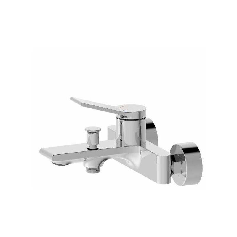 foto del prodotto rubinetto miscelatore vasca da bagno ottone cromato attacco per doccia sky 87110