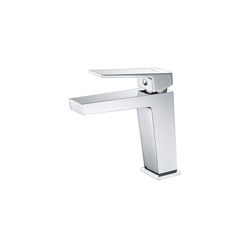 foto del prodotto rubinetto monocomando per lavabo da bagno per acqua calda fredda colore cromo bdar025 1