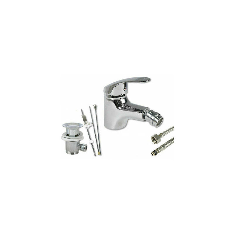 foto del prodotto rubinetto monoforo bidet miscelatore monocomando da bagno ottone cromato 52330a