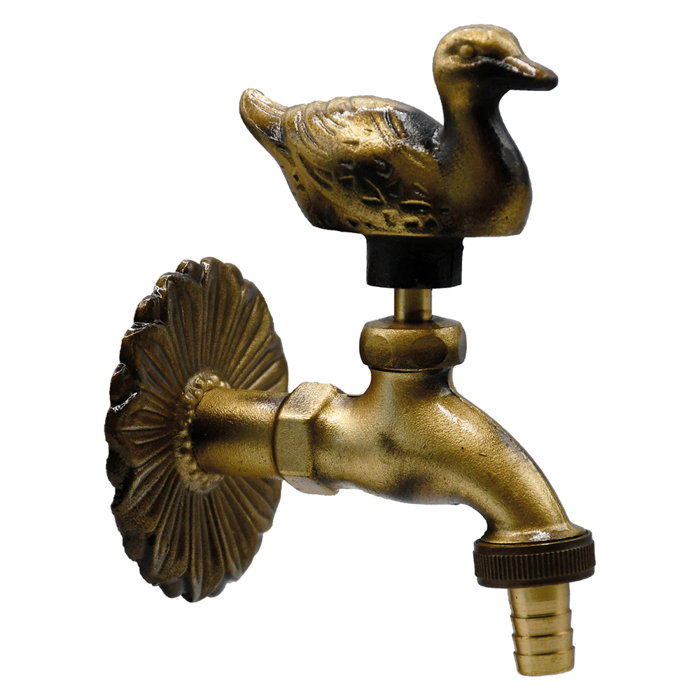 foto del prodotto rubinetto ornamentale 'anatra' 1 2' con maniglia