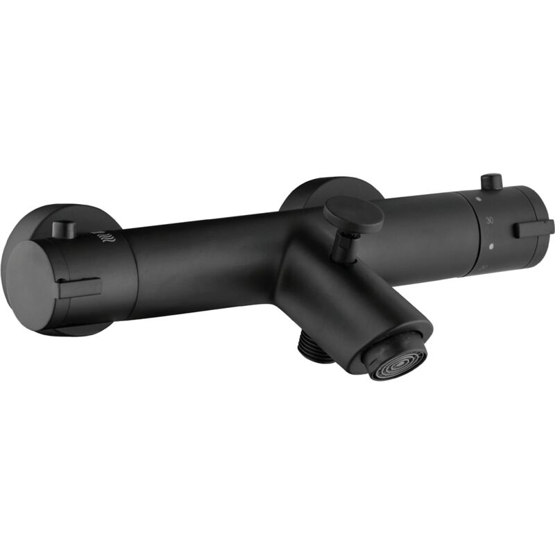 foto del prodotto rubinetto per bagno e doccia oneo nero - essebagno