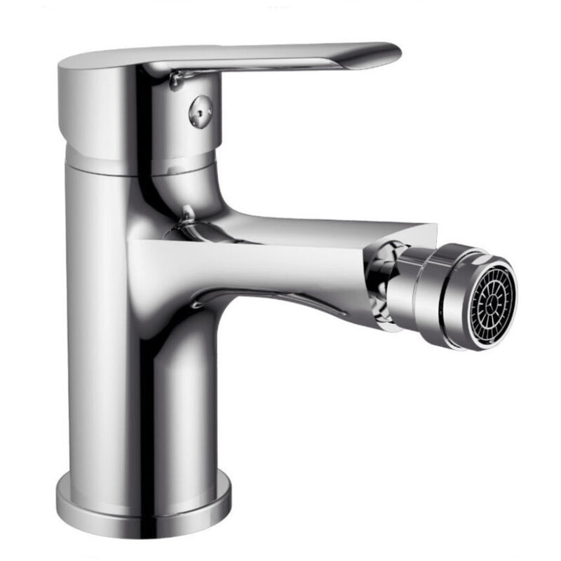 foto del prodotto rubinetto per bagno moderno miscelatore orientabile bidet in ottone cromato lucido