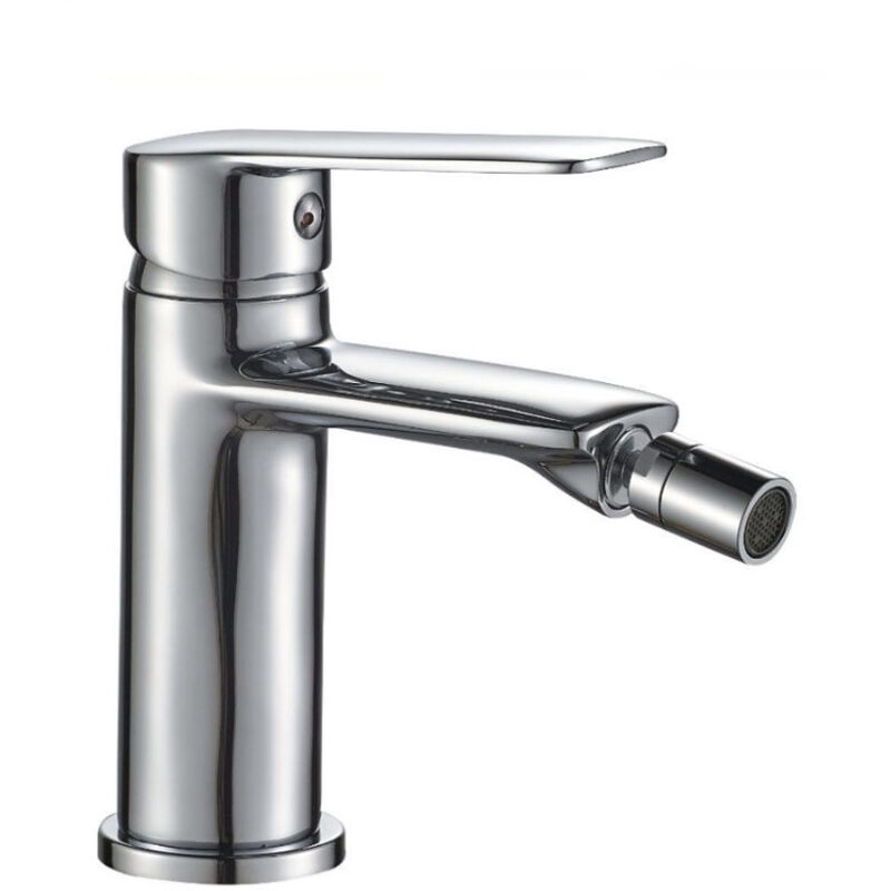 foto del prodotto rubinetto per bagno ultra moderno miscelatore orientabile bidet in ottone cromato lucido