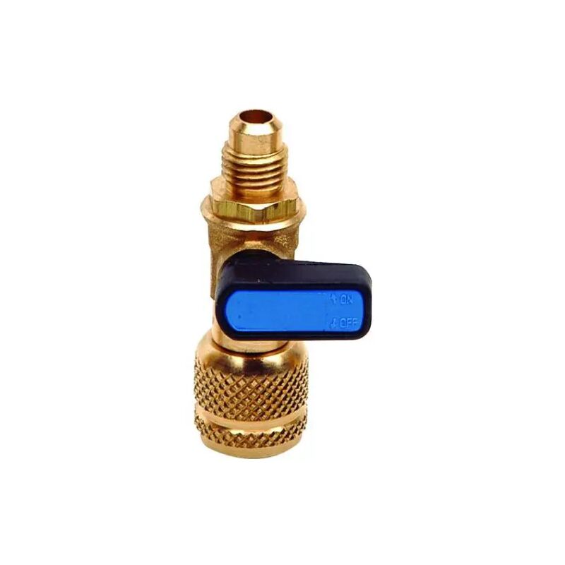 foto del prodotto rubinetto per bombola gas lt 1 5 16 m. 1 4 f r410 rothenberger