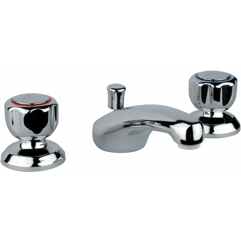 foto del prodotto rubinetto per lavabo con manopole