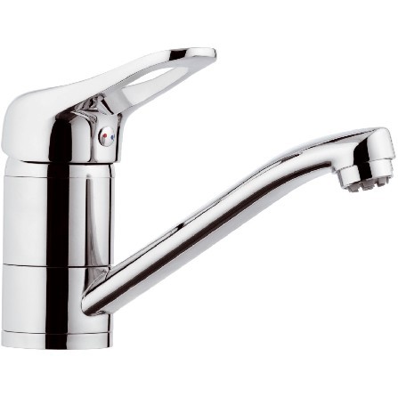 foto del prodotto rubinetto per lavabo o lavello con bocca girevole corta, per bassa pressione serie kiss