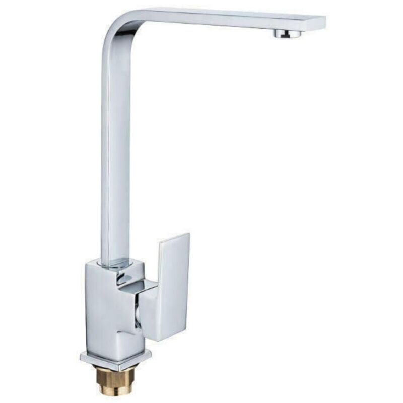 foto del prodotto rubinetto per lavello cucina e lavabo cromato alto monocomando modello singapore