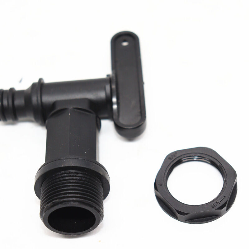 foto del prodotto rubinetto per serbatoio in plastica, adattatore per contenitore di stoccaggio dell acqua ibc, adattatore per rubinetto per tubo da giardino, per